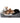 KINGROCK Square Washable Dog Bed - Medium Small, Bolster, Rose Circle Plush