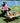 KINGROCK Oversized Camping Folding Chair with Lumbar Support, Heavy Duty Ergonomic Padded Arm Chair with Cooler Bag